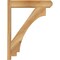 Ekena Millwork Imperial Rough Sawn Craftsman Outlooker, Western Red Cedar, 6"W x 26"D x 34"H OUT06X26X34IMP04RWR - alternate 4